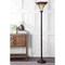 Jonathan Y Dragonfly Tiffany-Style 71" Torchiere LED Floor Lamp, Bronze/Red JYL8002A - alternate 7