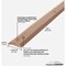 M-D Building Products Building Products 1-7/16'' X 36'' Unfinished Hardwood Carpet Trim with Screws 85357 - alternate 4