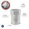 Performance Tool 1/2 Dr. Lock Nut Socket 55 mm, Toyota RN LN FJ Nut Socket W83255 - alternate 5