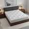 Homeroots 2in White Cotton King Mattress Topper 711926 - alternate 2