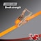 Dsv Standard Ratchet Tie Down Straps, 15ft x 1in, 3000lb Break Strength, 180in L x 1in W, 2PK 88302 - alternate 4