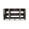 Homeroots 61in Gray Metal Enclosed Storage TV Stand 489500 - alternate 5