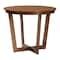 Baxton Studio Ana Modern Grey and Walnut Brown Wood 5-Piece Dining Set 254-12143-10897-ZORO - alternate 4