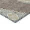 Homeroots 5' X 8' Taupe Gray And Ivory Oriental Washable Indoor Outdoor Area Rug 598449 - alternate 4