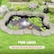 Vevor Pond Liner Fish Liner 15 x 20 ft 45 Mil EPDM Easy Cutting Underlayment EPDM 15*20 ft - alternate 4