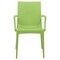 Leisuremod Weave Mace Indoor/Outdoor Arm Chair, Green MCA19G - alternate 3