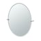 Gatco Bleu 32" Frameless Oval Mirror, Chrome 4379LG - alternate 1