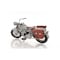 Homeroots 6" Grey Metal Hand Painted Decorative Motorcycle 401112 - alternate 5