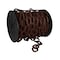 Mr. Chain 3" x 60' Brown Plastic Safety Chain - Reel 80110 - alternate 1