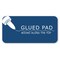 Roaring Spring Case of Gummed Pads, 8.5"x11", 50 sheets of White Paper/Pad, glued, 5x5 graph Ruled, 3-Hole Punched, PK72 95161cs - alternate 6
