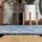 Jonathan Y Charleston Vintage Filigree Textured Weave Navy/Gray 2 ft. x 8 ft. Indoor/Outdoor Runner Rug SMB106D-28 - alternate 3