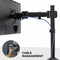 Fellowes SINGLE MONITOR ARM ELEVATES YOUR SCREEN OFF THE DESK TO ELIMINATE CLUTTER. SET U 8502501 - alternate 9