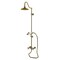 Kingston Brass Wall Mount Rain Drop Shower System with Hand Shower, Antique Brass CCK3663AX - alternate 1