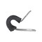 Auveco 1/4in Steel Clamp with Neoprene Jacket, 10PK 20502 - alternate 2