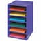 Bankers Box Shelf Organizer, 6 Compartment, 18"x12"x13-1/4", Purple FEL3381201 - alternate 3