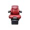 Uni Pro 1310 Air Suspension Seat 12-Volt Dynamic Dampening Susp. Red Vinyl 8584 - alternate 3