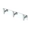 Gatco Elevate All Modern Décor 11" Triple Robe Hook, Chrome 1287 - alternate 1