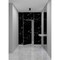 Sartodoors Invisible Solid Hidden Door with Handle, Planum 0010 Nero Marquina with Silver Hidden Frame 36" x 9 PLANUM0010HF-NS804-36 x 96-RH-I - alternate 4