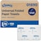 Kleenex Kleenex Multifold Paper Towels, 1-Ply, 9.2" x 9.4" sheets, White, (150 Sheets/Pack), 16PK 01890 - alternate 1