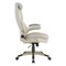 Office Star Products Exec Bonded Lthr Seating Office Chair, Taupe / Cocoa ECH17051-EC21 - alternate 4