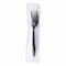 Boardwalk Mediumweight Wrapped Polypropylene Cutlery, Fork, Plastic, Black, PK1000 BWKFORKBLPPIW - alternate 1