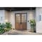 Doornmore G5012, 74.5" x 98" ( 2x36" Door) Left Hand, Mahogany SDL 12 Lite, 1/2 Lite Exterior Door G5012-SW-3696_2_LI - alternate 1