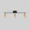 Vidalite Shura Black & Brass 3-Light Track Light with Rotatable Heads, Integrated LED, 3000k, 1470 Lmn CE1008034 - alternate 1