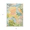 Homeroots 9' X 12' Blue Abstract Washable Non Skid Indoor Outdoor Area Rug 559485 - alternate 4