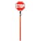 Stop-Lite Orange PVC Pole AD-600 - alternate 1