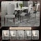 Leisuremod Havana Collection Modern Wooden Dining Chair in Grey HC46GR - alternate 5