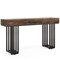 Kioottoo 55'' Industrial Console Table, Brown & Black Sofa Table TB-JW0720 - alternate 3