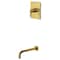 Kingston Brass Single-Handle Pressure Balanced Tub Faucet, Brushed Brass KB6347NDLTO - alternate 1