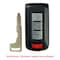 Aks Keys 2008 - 2016 Mitsubishi Lancer Evo Smart Key Shell 4B RS-MITSUBISHI-18 - alternate 1