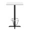 Flash Furniture Rectangle 30 in L, 24 in W, White XU-WHTB-2430-T2222B-3CFR-GG - alternate 6