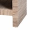 Bali & Pari Callan Bohemian Woven Natural Grasscloth Raffia 1-Drawer Nightstand 254-14035-ZORO - alternate 7