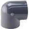 Genova LASCO 808015BC Pipe Elbow, 112 in, Female, 90 deg Angle, PVC, SCH 80 Schedule 808015-BC - alternate 1