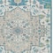 Homeroots 3' X 5' Teal Blue Green And Ivory Oriental Washable Indoor Outdoor Area Rug 596644 - alternate 3