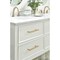 Amerock Bronx 6-5/16 in 160 mm Center-to-Center Golden Champagne Cabinet Pull BP36559BBZ - alternate 4