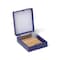 United Scientific 25-Place Microscope Slide Box, ABS, Blue 62608 - alternate 1