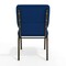 Flash Furniture 18.5"W Stacking Church Chair in Navy Blue Fabric, 4PK 4-XU-CH-60096-NVY-GG - alternate 6