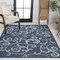 Jonathan Y Maribel Traditional Classic All-Over Scroll Navy/Cream 3 ft. x 5 ft. Indoor/Outdoor Area Rug TSN205B-3 - alternate 3