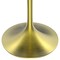 Leisuremod Round 35.43 in W, 29.34 in L, Sintered Stone/Stainless Steel, Black VT20BG-36BLS - alternate 6