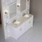 James Martin Vanities Bellshire 72" Double Vanity, Bright White w/ 3 CM Tajnar Eclos Top 660-V72-BW-3TJR - alternate 3