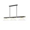 Z-Lite Vanguard Matte Black + Rubbed Brass 3 Light Billiard 3050-3MB-RB-WM16 - alternate 1