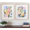 Homeroots Set Of Two Flora Botanic Brown Framed Print Wall Art, 2PK 521460 - alternate 4