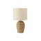 Monarch Specialties Lighting, 17"h, Table Lamp, Natural Rattan, Beige Shade, Transitional I 9854 - alternate 1