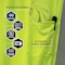 Ergodyne 2XL Lime Class 2 Performance Hi-Vis T-Shirt 8292 - alternate 5