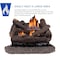Duluth Forge Ventless Natural Gas Log Set - 18 in. Stacked Oak, 30,000 BTU, T-Stat Control DLS-N18T-2 DLS-L18T-2 - alternate 5