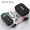 Edendirect Portable Jump Starter, 12V, 1200A Peak Current, 150 PSI Tire Inflator with Automatic Stop ED-YX1920-8000mAh - alternate 4