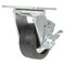 Vestil Rubber Swivel With Brake Caster 4 In. Diameter x 2 In. Width 396 Lb. Capacity Black CST-VE-4X2MR-SWB - alternate 1